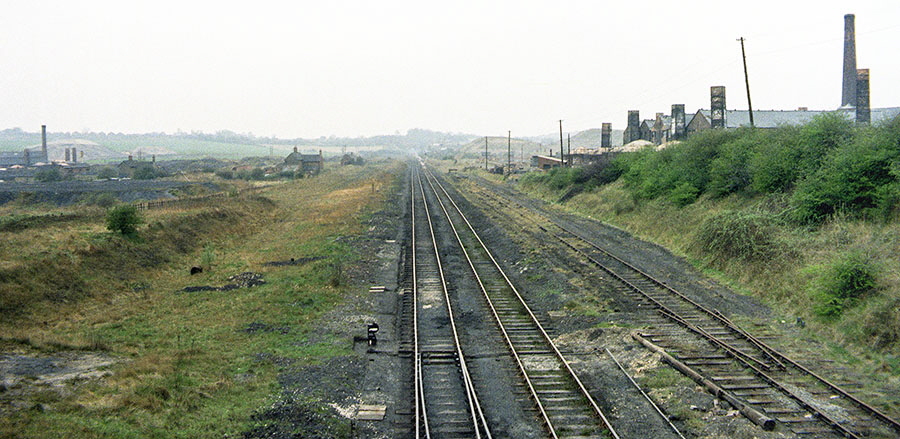 Moira West Junction, looking north west