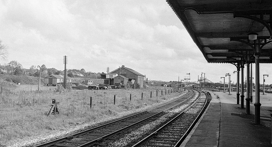 Northampton platform at Market Harborough