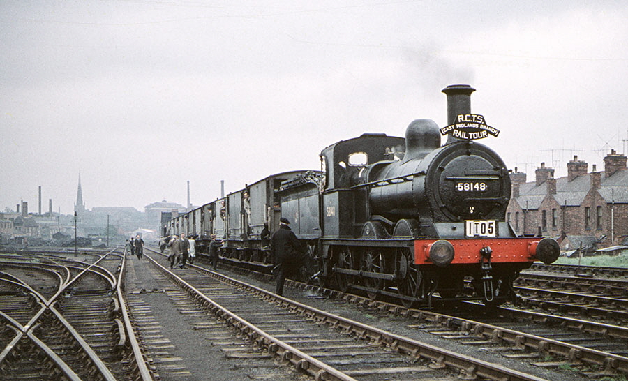 58148 on R.C.T.S. rail tour, 1962