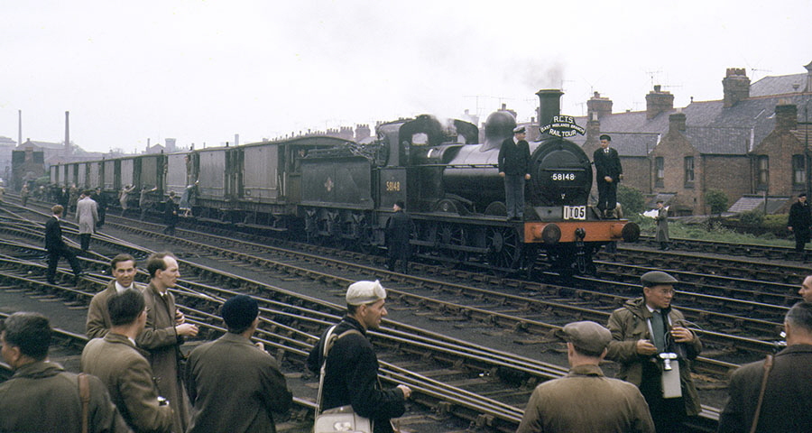 58148 on R.C.T.S. rail tour, 1962