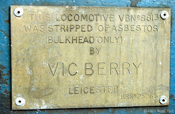 Vic Berry plate on 25265
