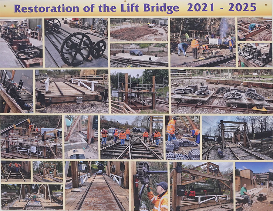 Display of bridge restoration